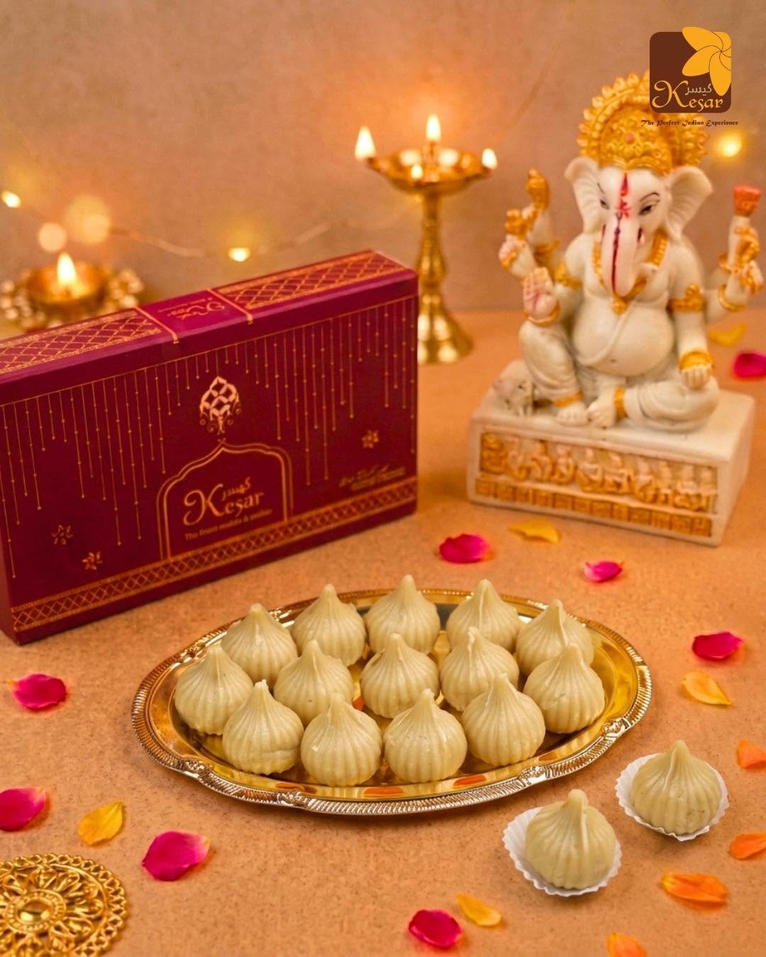 Kesar Premium gift-box visual reference