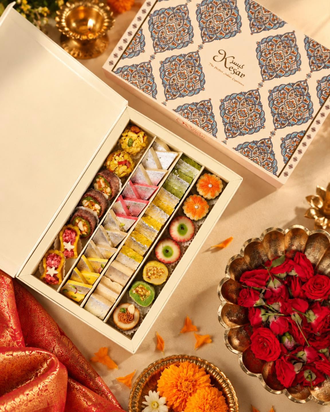 Kesar Luxury gift-box visual reference